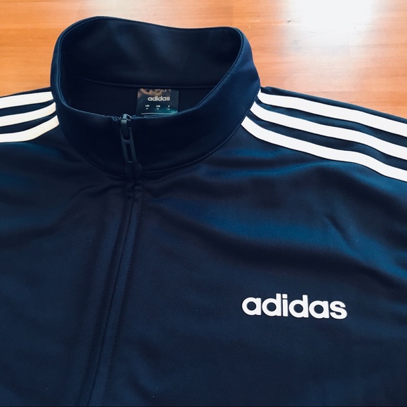 ADIDAS Navy Blue 3-Stripes Track Suit - Picture 3 of 9